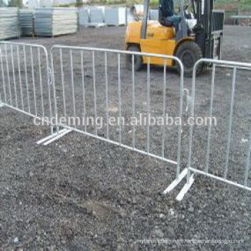 Barricades portatives en métal, barrière de coterie, barrières pour piétons